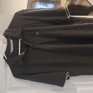 Travis Mathew gray golf shirt